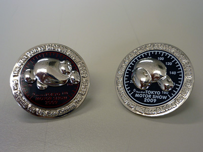 Pin badge (4/2 wheel)